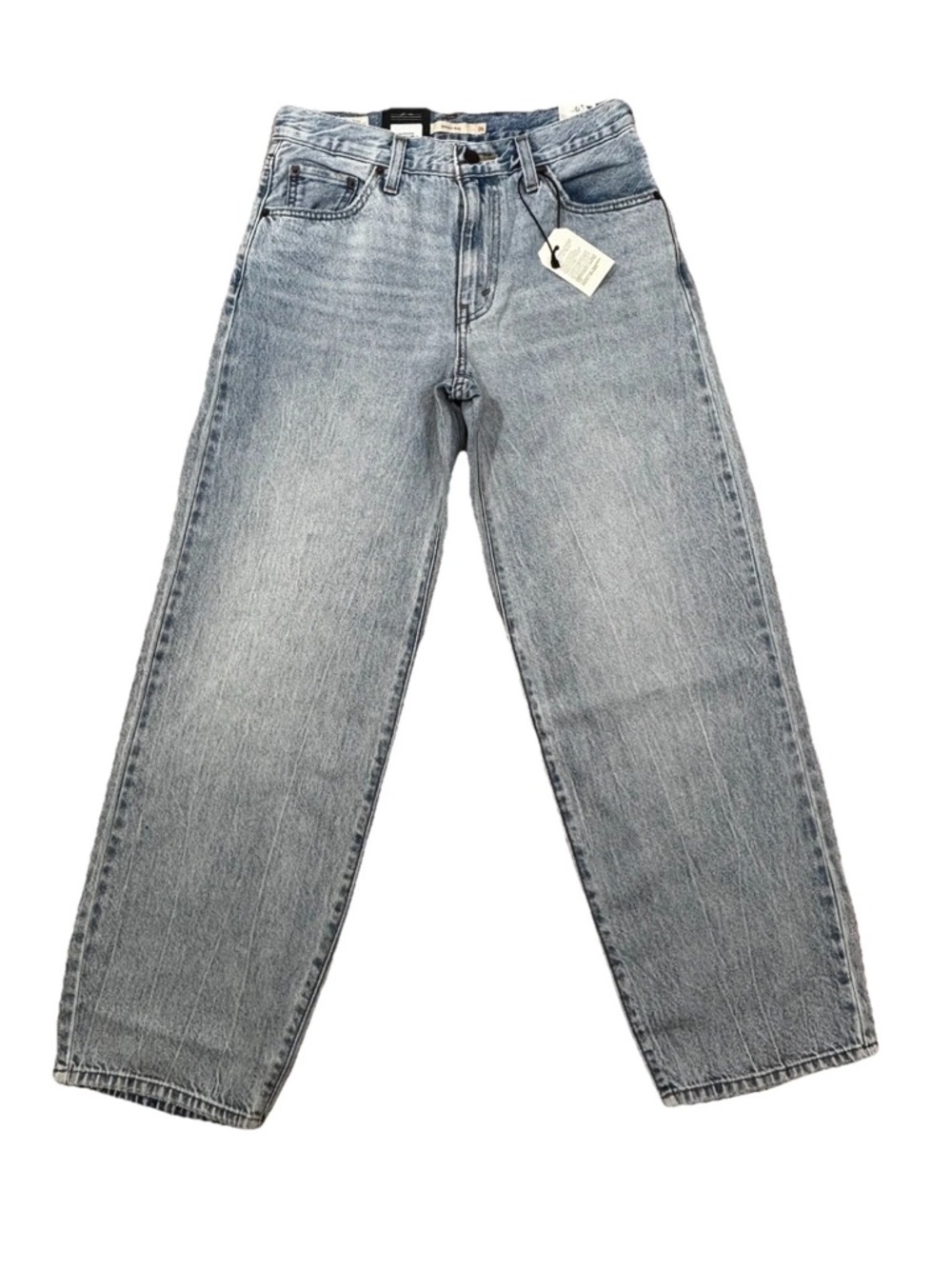Levi's Premium Women's Baggy Dad Jeans Light Wash 26X30 Mid Rise